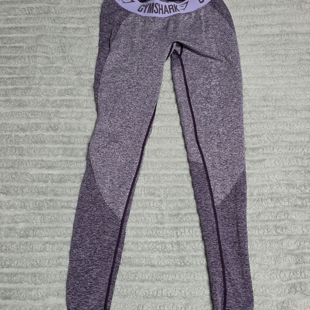 Gymshark Women Heathered Purple Leggings